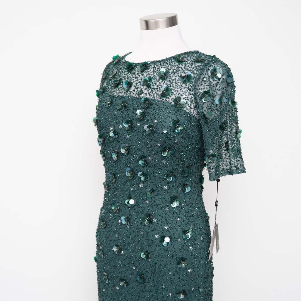 Adrianna Papell - Beaded Cocktail Dress - Picture 10 of 11